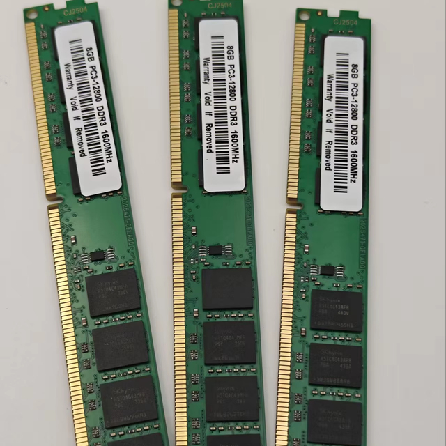 High Stability 8GB PC3-12800 DDR3 1600MHz Desktop Memory 240 Pin RAM