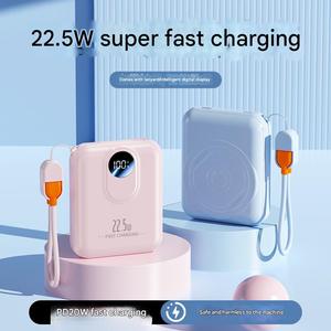 พาวเวอร์แบงค์แม่เหล็กไร้สายพร้อมโลโก้สั่งทำพิเศษ ความจุ 5000mah 10000mah ที่ชาร์จไร้สายแบบแม่เหล็กสำหรับ <span class=keywords><strong>iPhone</strong></span> <span class=keywords><strong>12</strong></span> 13 14 <span class=keywords><strong>Pro</strong></span> <span class=keywords><strong>Max</strong></span> - Product Image 4