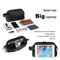 Pochette Homme en Cuir PU Style Minimaliste Fermeture Éclair Été Mode Affaires Décontracté Portable Cadeau