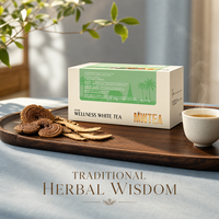 Sachets de thé blanc bien-être directement de l'usine, 100% pur et naturel, nourrissent le Yin et renforcent l'immunité, faible MOQ, OEM, marque privée