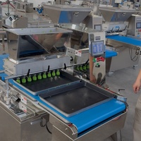 Multidrop Automatische CE-goedgekeurde Rotatievormmachine voor Fortune Cookies, Petit Four, Bakkerijproductielijn, Hoge kwaliteit bloem, melk, noten