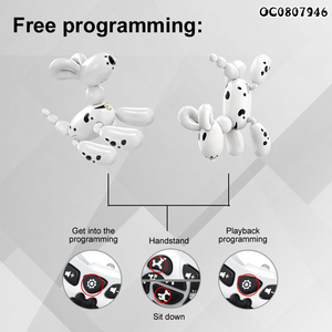 Điều khiển từ xa lập trình pin thông minh Robot Bóng chó đồ chơi cho trẻ em - Product Image 4