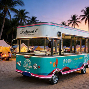 Creative new food truck designs, food truck <b>trailers</b>, street vendor food trucks, mini retro food trucks - Product Image 1