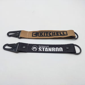 Llavero colorido personalizado, llavero de Anime, etiqueta de llave personalizada, etiquetas Jet, llavero bordado de tela tejida - Product Image 1