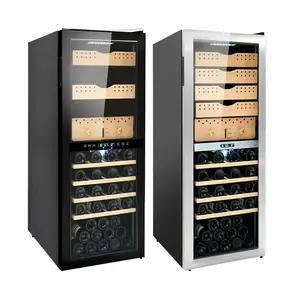 Josoo Smart Humidor Fridge Cigarette Wine Chiller Cedar Shelf Electric Cigar Cellar Cooler Cabinet Machine