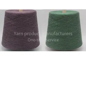 High Quality Hand Blended Cashmere and Silk Yarn Recycled and Dyed for DIY Knitting and Crochet for Sewing