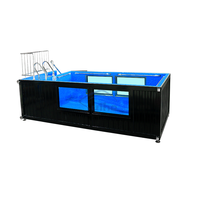 Piscine extérieure en conteneur d'expédition préfabriqué de 20 pieds et 40 pieds, piscines en conteneurs, piscines extérieures