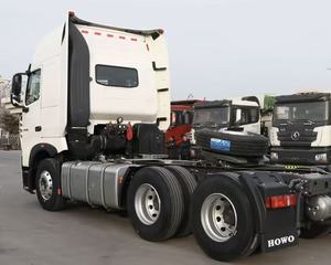 จีนใช้รถบรรทุกหัวลาก Sinotruck 430 450 540 แรงม้า 6x4 8x4 40-100 ตัน รุ่น A6 A7 T7 T7H Howo - Product Image 4
