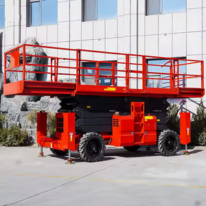 Plataforma Elevadora de Tijera Autopropulsada de 6m 8m en Venta, Elevador Hidráulico de Tipo Tijera Aérea - Product Image 2