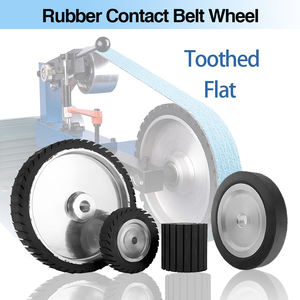 Ruizuan حجم مخصص مسننة المطاط عجلة الاتصال حزام عجلة المطاط تحمل عجلة طاحونة عجلة ل - Product Image 2