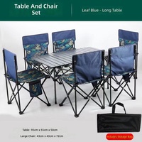Ensemble table et chaises pliantes personnalisables en forme d'omelette pour pique-nique, camping, voyage en voiture, portable, à monter sur voiture, pour l'extérieur