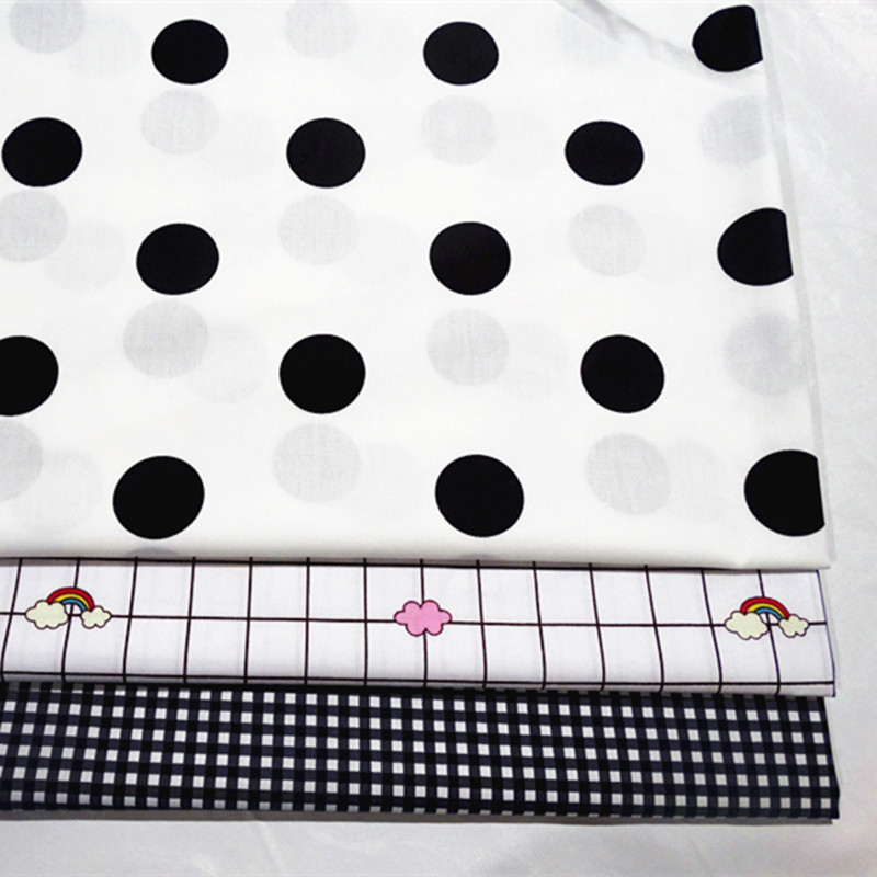 cotton fabric french rustic check