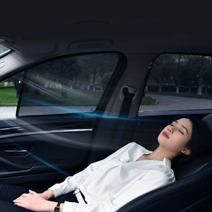 Nuevo diseño, parasol magnético para ventana de coche de Camping para <span class=keywords><strong>Hyundai</strong></span> <span class=keywords><strong>Tucson</strong></span> <span class=keywords><strong>2013</strong></span>, cortina de coche UV/aislamiento térmico, parasol para coche, 4 Uds. - Product Image 5