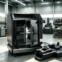 Imprimante 3D FDM industrielle haute précision à double buse haute température pour le prototypage automobile en fibre de carbone