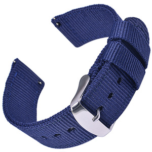 <span class=keywords><strong>Bracelet</strong></span> en <span class=keywords><strong>tissu</strong></span> de luxe <span class=keywords><strong>18mm</strong></span> 22mm 24mm 20mm <span class=keywords><strong>Bracelet</strong></span> de <span class=keywords><strong>montre</strong></span> de remplacement Bracelets de <span class=keywords><strong>montre</strong></span> en nylon en toile pour Samsung Watch 6 5 - Product Image 1