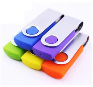 Hot Sales Custom 3.0 USB Memory Flash Drive Fastest Swivel Pen Computer Stick 128GB 64GB 8GB 16GB 32GB Metal Plastic Box