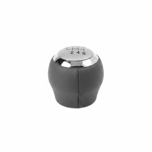 Pomo de Palanca de Cambios de Cuero Gris de 6 Velocidades para Corolla Auris Avensis Yaris - Product Image 2
