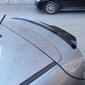 Alerón de techo universal de 100 cm, estilo P, de ABS negro, para personalización de coches, alerón trasero DIY, adorno de alerón, adhesivo de labio de alerón trasero - Product Image 2