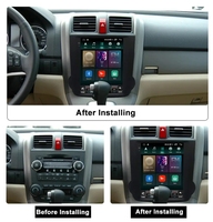 Lecteur d'autoradio à écran vertical 9.7 "pour Honda CRV 2007-2011 Lecteur DVD multimédia de voiture GPS Carplay