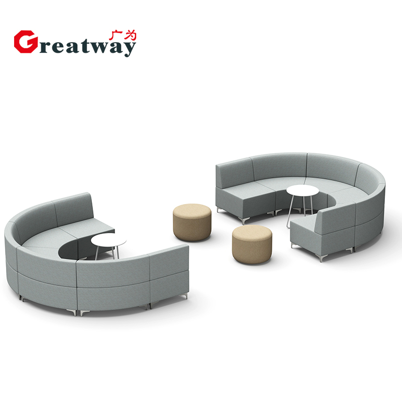 sofa u shape alcantara