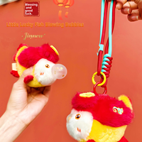 Promotion : Porte-clés Poisson en Peluche Mignon à Presser pour des Bulles, Poisson Koi Porte-Bonheur avec Breloque Lingot d'Or, Pendentif de Sac Kawaii, Cadeau pour Amis