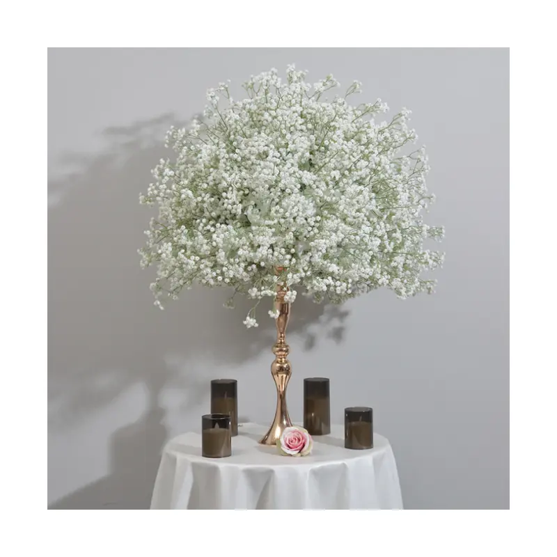 인공 꽃 공 실크 꽃 도매 수국 테이블 중심 조각 아이디어 결혼식 사용자 정의 볼 실크