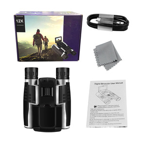 Jumelles 1080p 2.4 Écran LCD IPS Zoom 12X Jumelles pour appareil photo numérique 12x32 avec appareil photo et vidéo avec lecture - Product Image 5