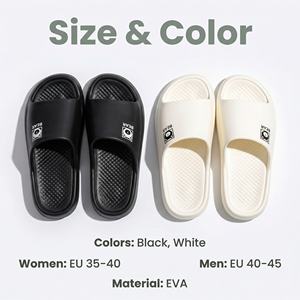 Zapatillas UNISEX de Material EVA Reciclable, Antideslizantes, Acolchadas, Transpirables e Impermeables para Baño, Interior/Exterior - Product Image 4