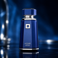Ensemble de parfums authentiques arabes French Avenue Eau De Parfum (100 ml chacun) Luxe Azzure Aoud + Liquid Brun + Cocoa Morado Fragrance Homme