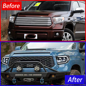 Accesorios para Faros Delanteros <span class=keywords><strong>de</strong></span> Automóviles para Toyota <span class=keywords><strong>Tundra</strong></span> 2014-2020, Luces Delanteras LED Mejoradas, Lente <span class=keywords><strong>de</strong></span> Proyector, Ensamblaje Plug and Play - Product Image 6