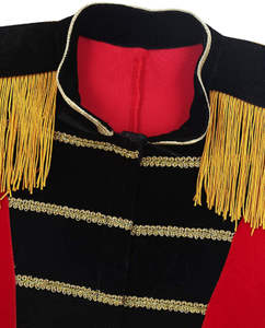 Giacca in Costume medievale cappotto uniforme da scena per adulti di Halloween Cosplay Showman Ringmaster Circus Dancewear - Product Image 3