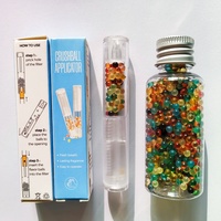 Vente en gros OEM pomme saveur menthe capsule sans couture perle d'explosion allume-cigare et accessoire pour fumer