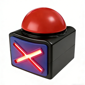 Set di Buzzer per Giochi di Società X-buzzer, Sistema Interattivo Wireless Stile Family <span class=keywords><strong>Feud</strong></span> con Luci e Suoni per Feste in Casa - Product Image 2