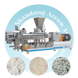 Güçlendirilmiş pirinç ve otomatik pilav makinesi üretim sistemi ve makine pirinç krakeri