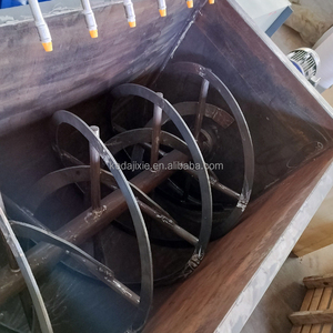 Công nghiệp Ribbon <span class=keywords><strong>Mixer</strong></span> ngang động vật thức ăn trộn Máy đất vữa hạt phân bón mái chèo chất tẩy rửa bột trộn - Product Image 4