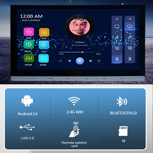 Smart Home Sound System Touch Screen in Wall Audio Digital <b>Amplifier</b> Android 5.1 Professional Wall <b>Amplifier</b> <b>With</b> Microphone Spe - Product Image 5