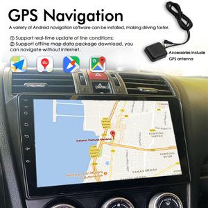 Radio Estéreo para Auto con Navegación GPS, Android 13, Voz AI, 8GB+128GB, para Subaru WRX 2016-2021, CarPlay Inalámbrico, Multimedia, Video, 2Din - Product Image 3