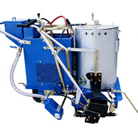 Machine de marquage routier automatique thermoplastique de haute qualité, moteur Honda 5,5 CV, largeur de marquage maximale