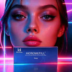 Relleno Labial de Ácido Hialurónico Reticulado Hereme para <span class=keywords><strong>Aumento</strong></span> de Labios y Rejuvenecimiento Perioral de Aspecto Natural, Gel de Ácido Hialurónico - Product Image 6