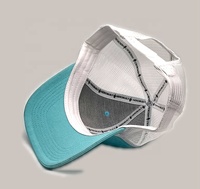 Personalizar bordado 6 paneles malla trasera transpirable gorra de camionero sombrero 100% algodón deportivo de moda al aire libre viaje malla sombrero