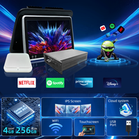 Système de divertissement vidéo pour bus Android HD avec écran tactile pour passagers, lecteur VOD, films, musique et média TV pour sièges arrière