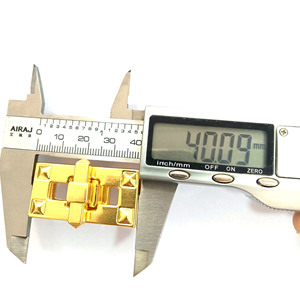 Cerradura mecánica de aleación de zinc para bolsos y accesorios de alta calidad Hy 1065 - Product Image 4