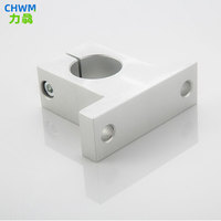 Support de bloc d'axe linéaire vertical équivalent au type SK, support de fixation d'axe en alliage d'aluminium, support d'axe optique pour guide linéaire