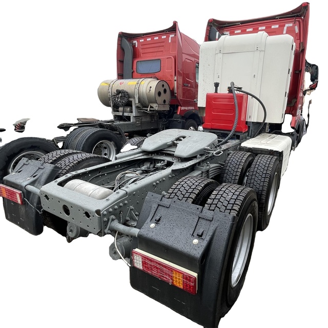Sino Sinotruk Howo A7 420 Truck Used 6x4 Drive Wheel Yuchai Engine Brand 420 SHACMAN Tractor 6*6