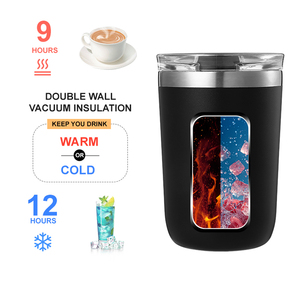 Vente chaude Eveich Écologique En Gros Boisson Directe Tasses <span class=keywords><strong>À</strong></span> <span class=keywords><strong>Café</strong></span> 350ml En Acier Inoxydable Double Paroi Étanche Personnaliser Logo - Product Image 4