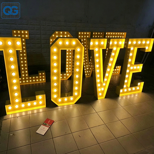 Lettere Giganti Luminose 4FT, Numeri LED Luminosi con Illuminazione Bianco Caldo per Decorazioni di Feste di Compleanno e Palcoscenici - Product Image 5