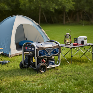 Generador Hyundai de 6 Kw y 420 cc con Arranque Eléctrico, Fuente de Energía Portátil - Product Image 3