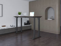 Cadre de bureau réglable à double moteur, moderne et ergonomique, en métal, pour le bureau à domicile