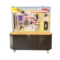 Nouveau banc de formation en métal pour système de gestion thermique de véhicules à énergie nouvelle, outil auxiliaire électrique pour la simulation d'entretien de VE