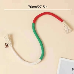 Cuerdas para masticar de hierba gatera para interiores interactivas, limpieza de dientes naturales ecológica, juguetes para masticar mascotas, empaquetados sostenibles, modernos, para todas las razas - Product Image 3